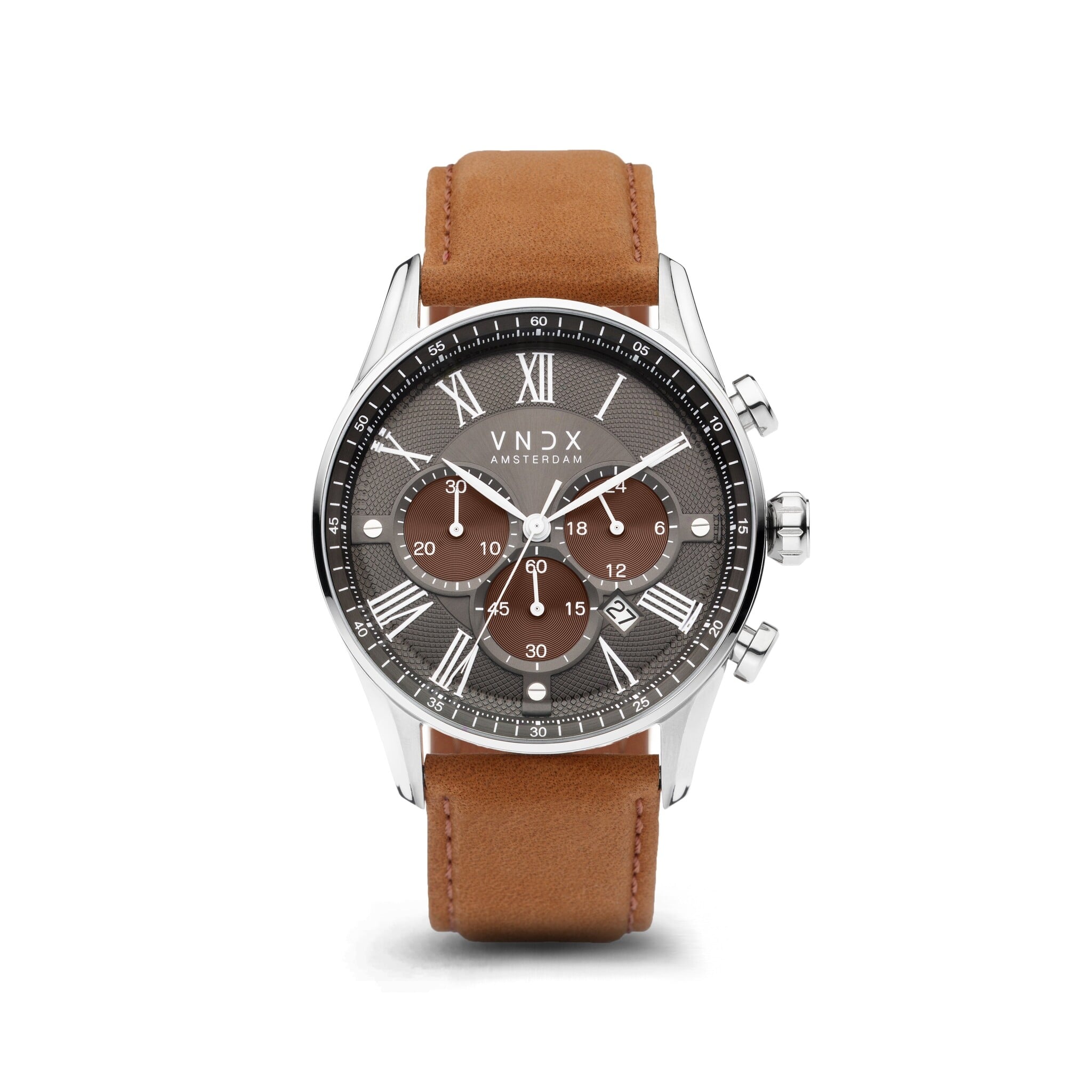 The Chief Two-Tone Leder Beige-1