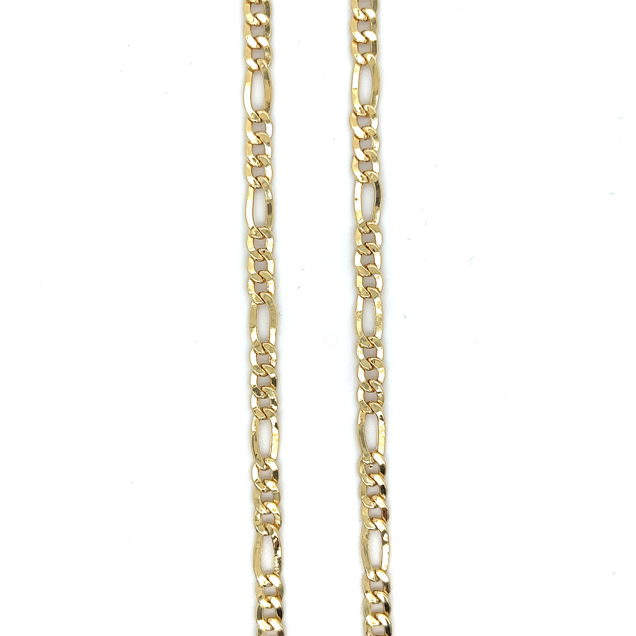 Ketting figaroschakel 2 - 3 mm-4