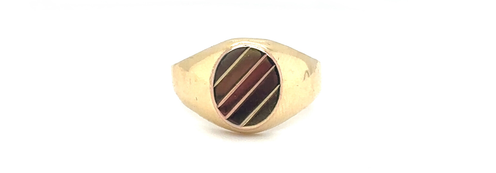 Ring zegel tricolor