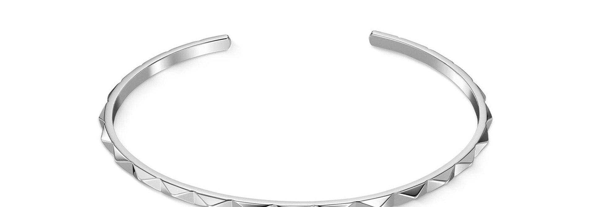 Bangle Spikes Zilverkleurig