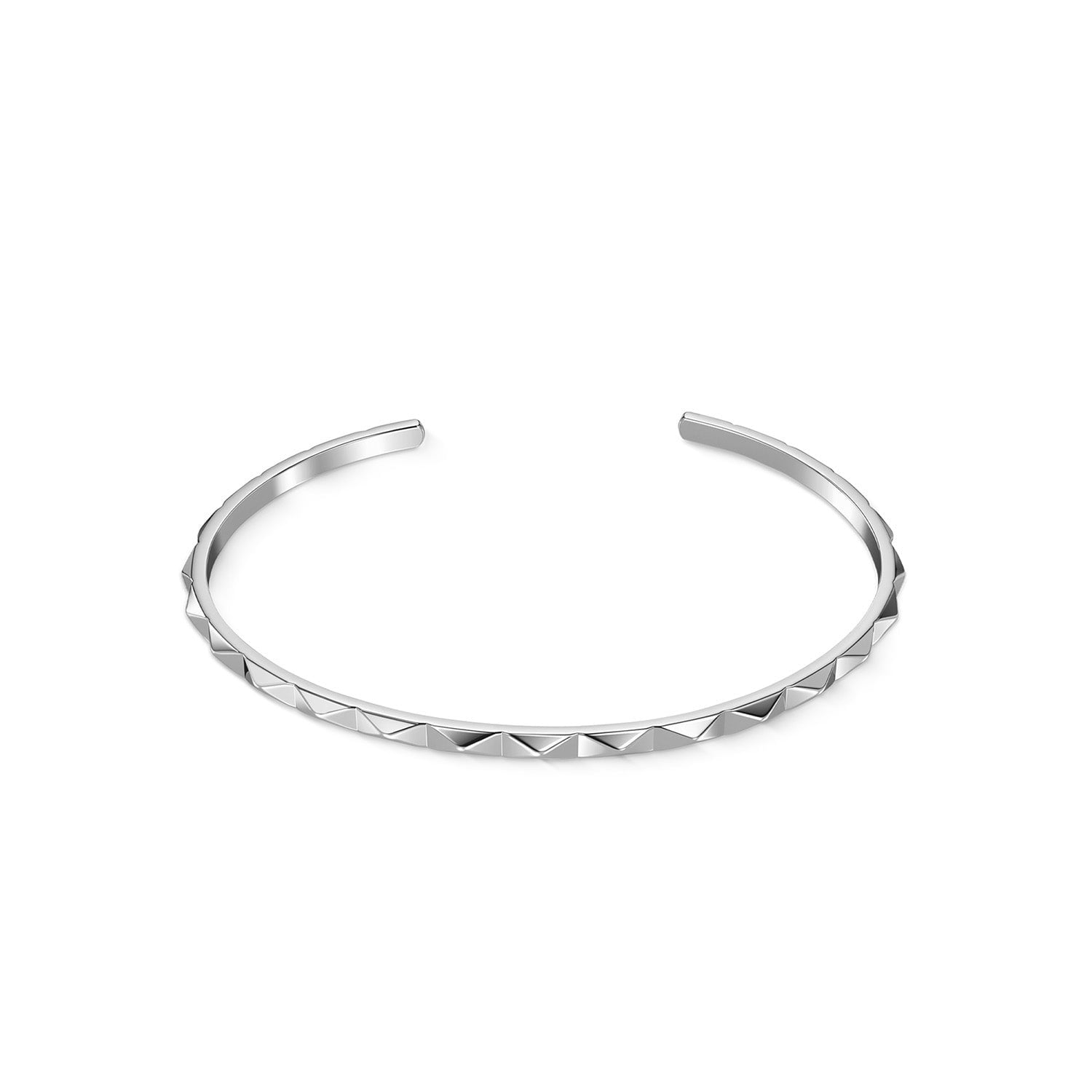Bangle Spikes Zilverkleurig-1
