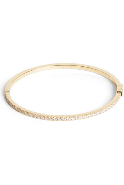 Bangle Eternal Love Kristal-goudkleurig
