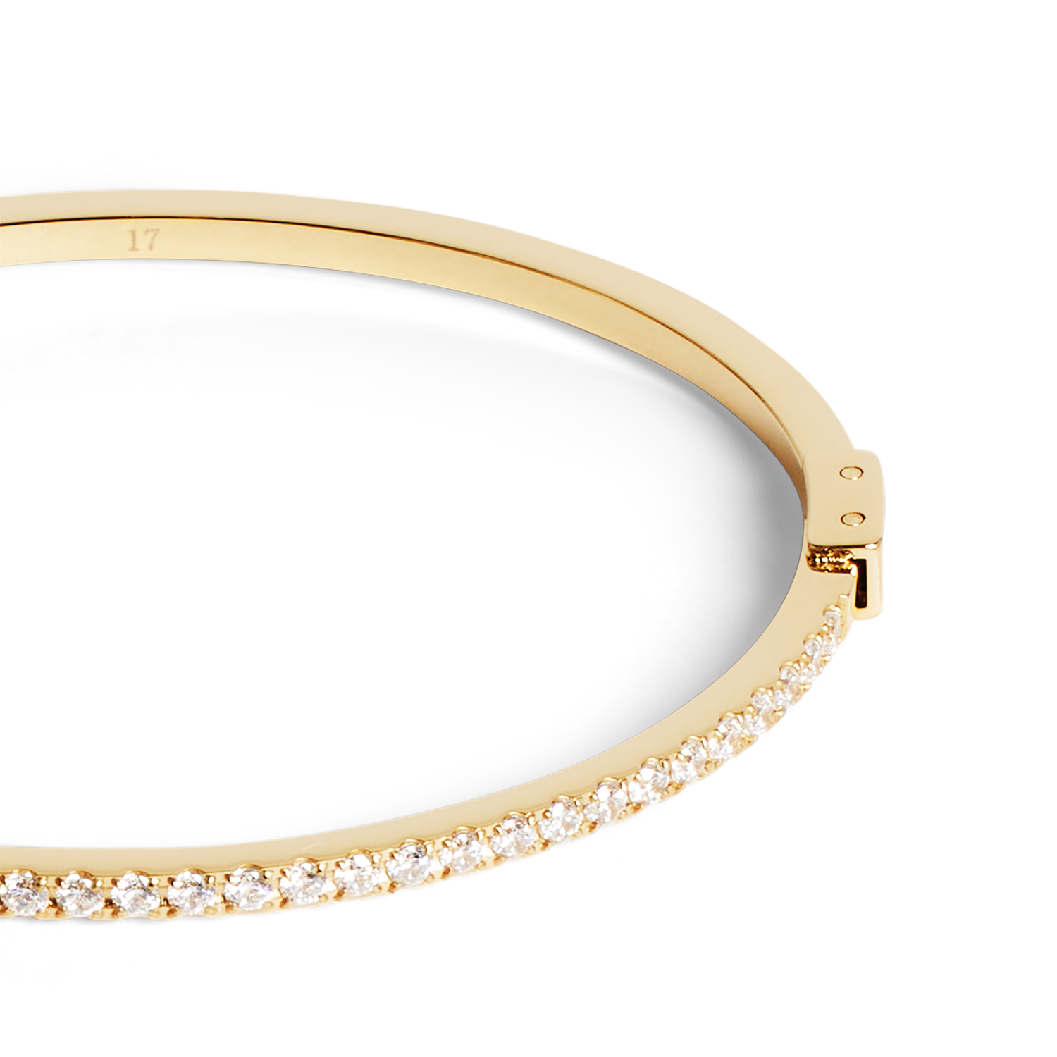Bangle Eternal Love Kristal-goudkleurig-2