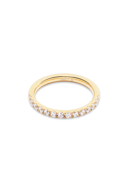 Ring Eternal Love Kristal-goudkleurig