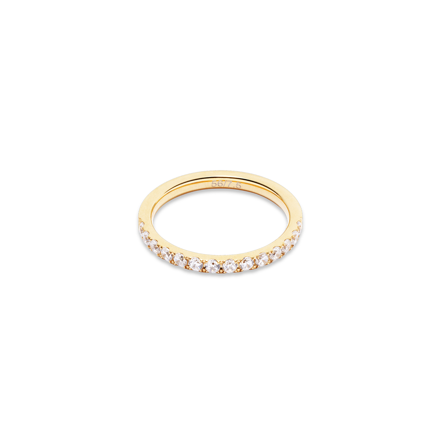 Ring Eternal Love Kristal-goudkleurig-1