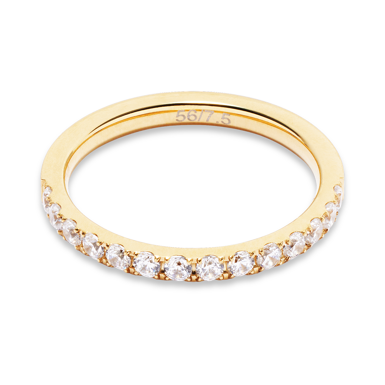 Ring Eternal Love Kristal-goudkleurig-2