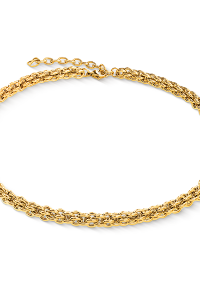 Collier Mesh Chain Classic Goudkleurig