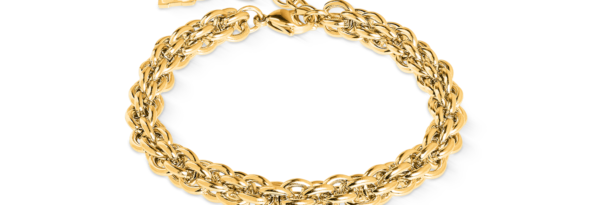 Armband Mesh Chain Classic Goudkleurig