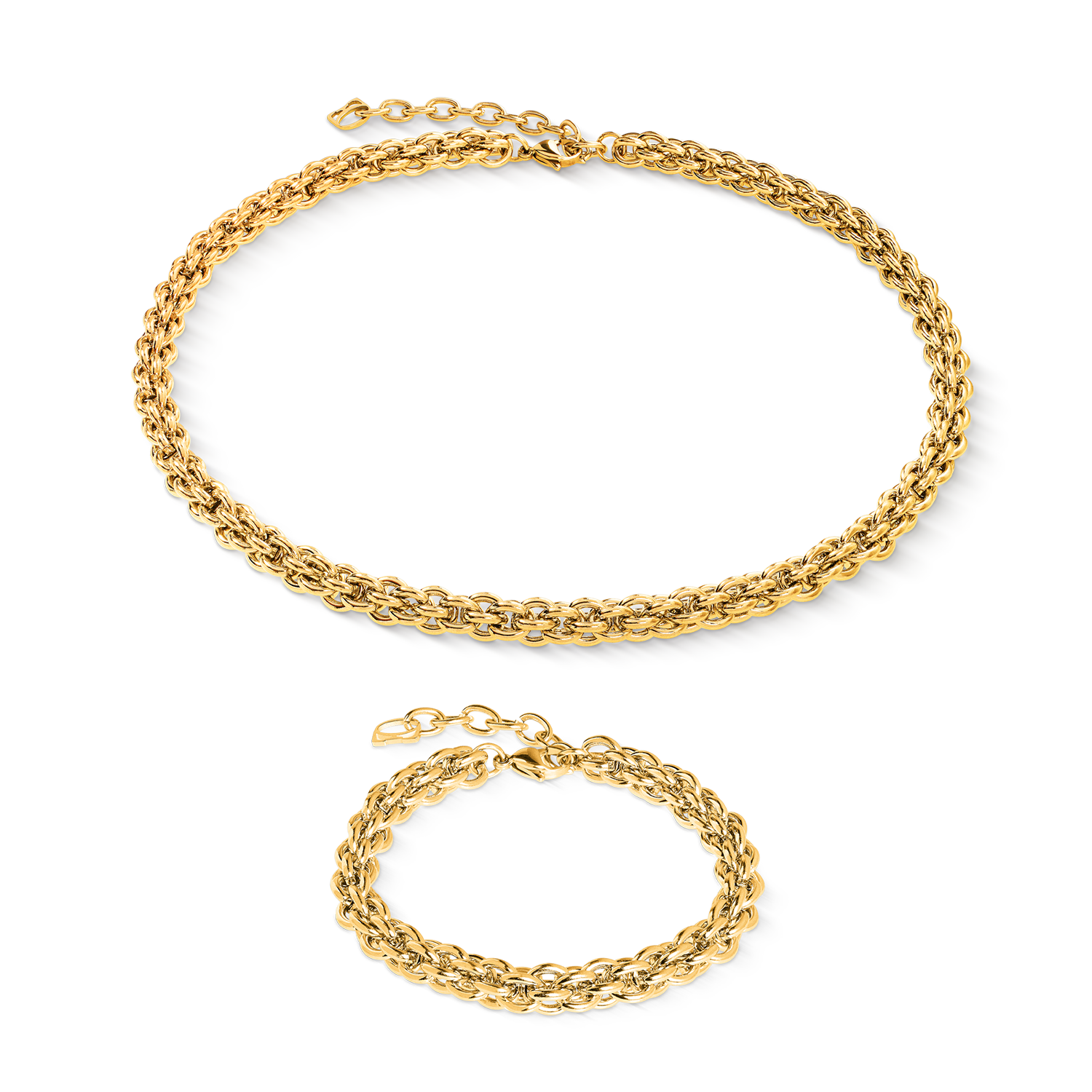 Armband Mesh Chain Classic Goudkleurig-3