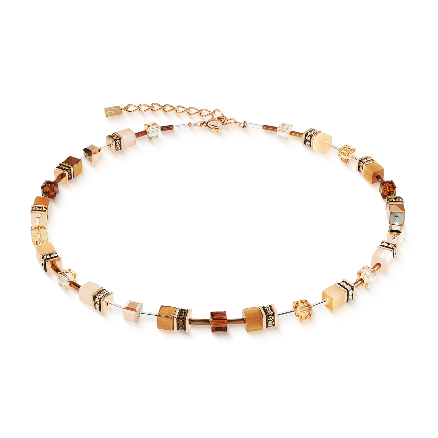 Collier GeoCUBE® Iconic Mocha Mousse-1