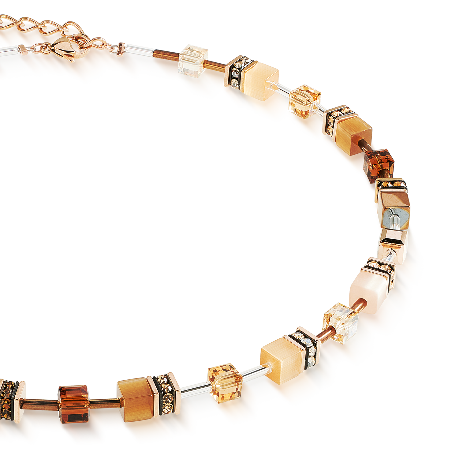 Collier GeoCUBE® Iconic Mocha Mousse-2