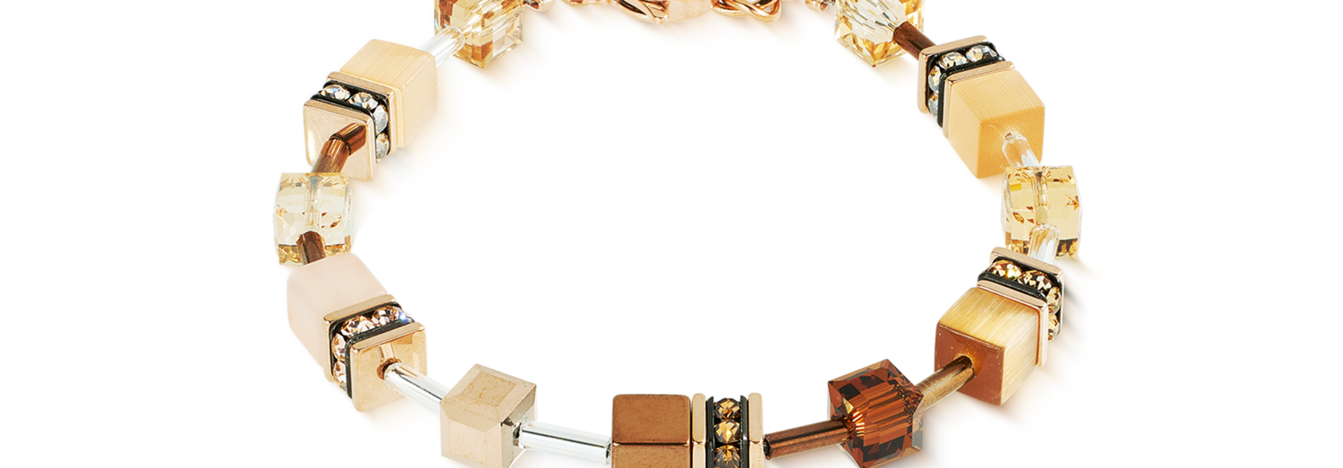Armband GeoCUBE® Iconic Mocha Mousse
