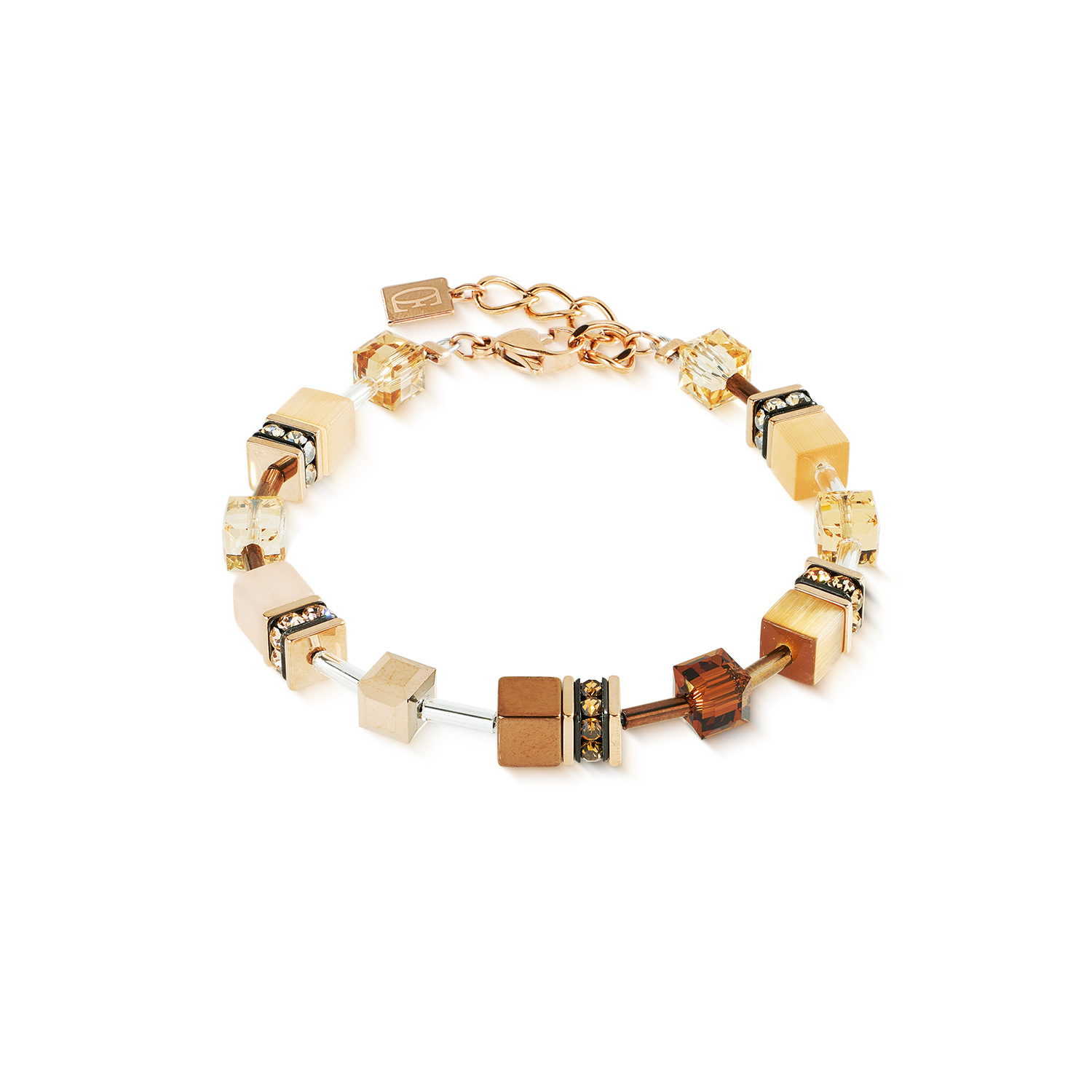 Armband GeoCUBE® Iconic Mocha Mousse-1