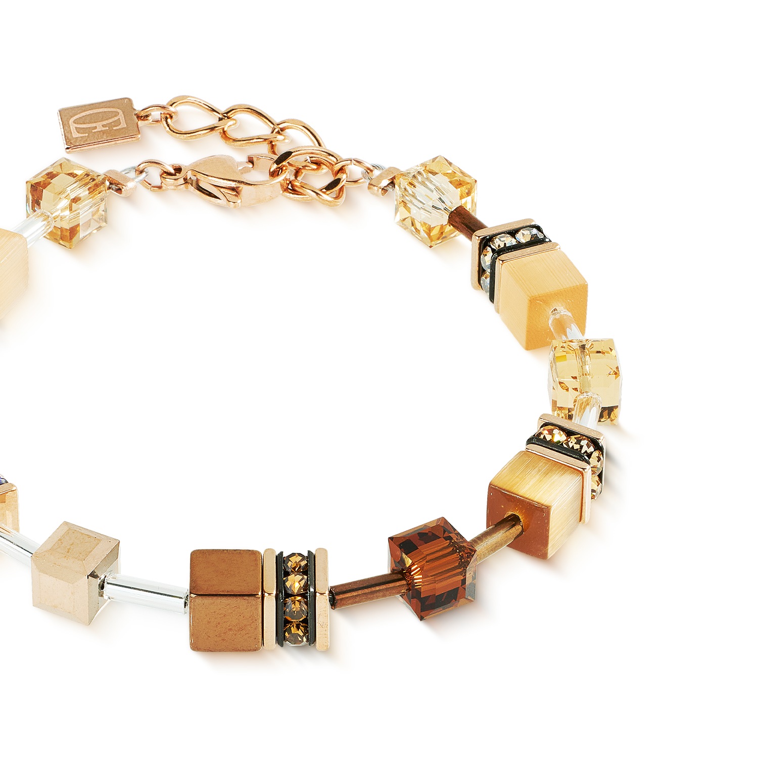 Armband GeoCUBE® Iconic Mocha Mousse-2