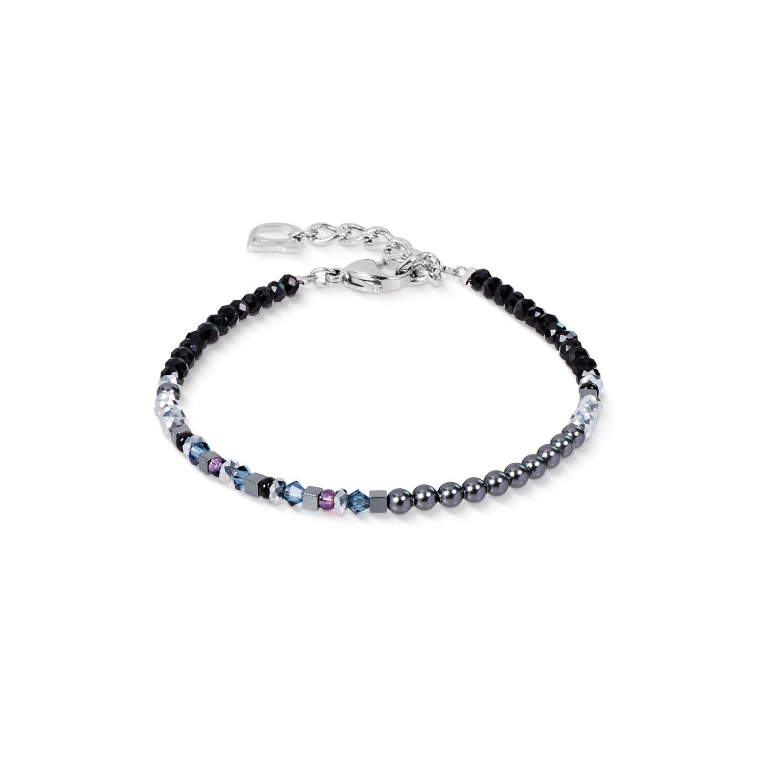 Armband Fusion Offset Graphic Grijs-zwart-1