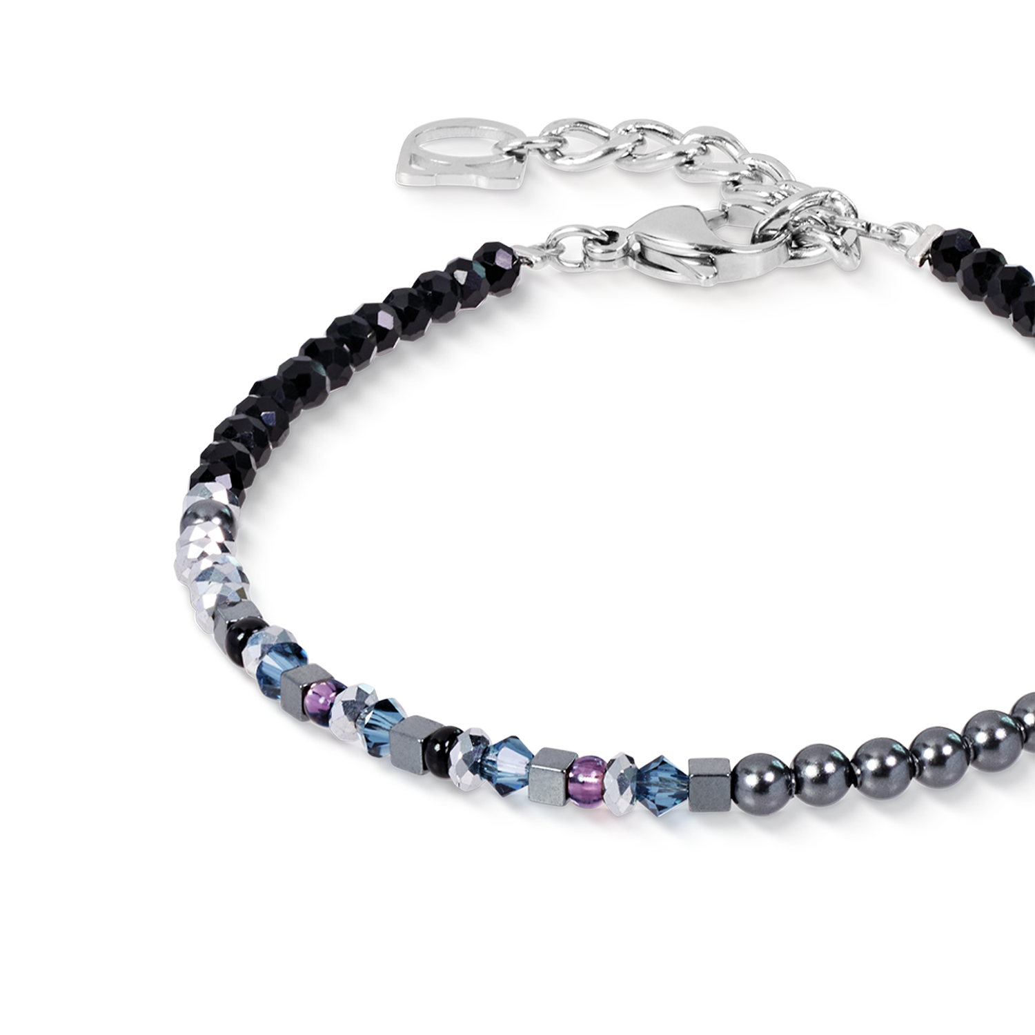 Armband Fusion Offset Graphic Grijs-zwart-2