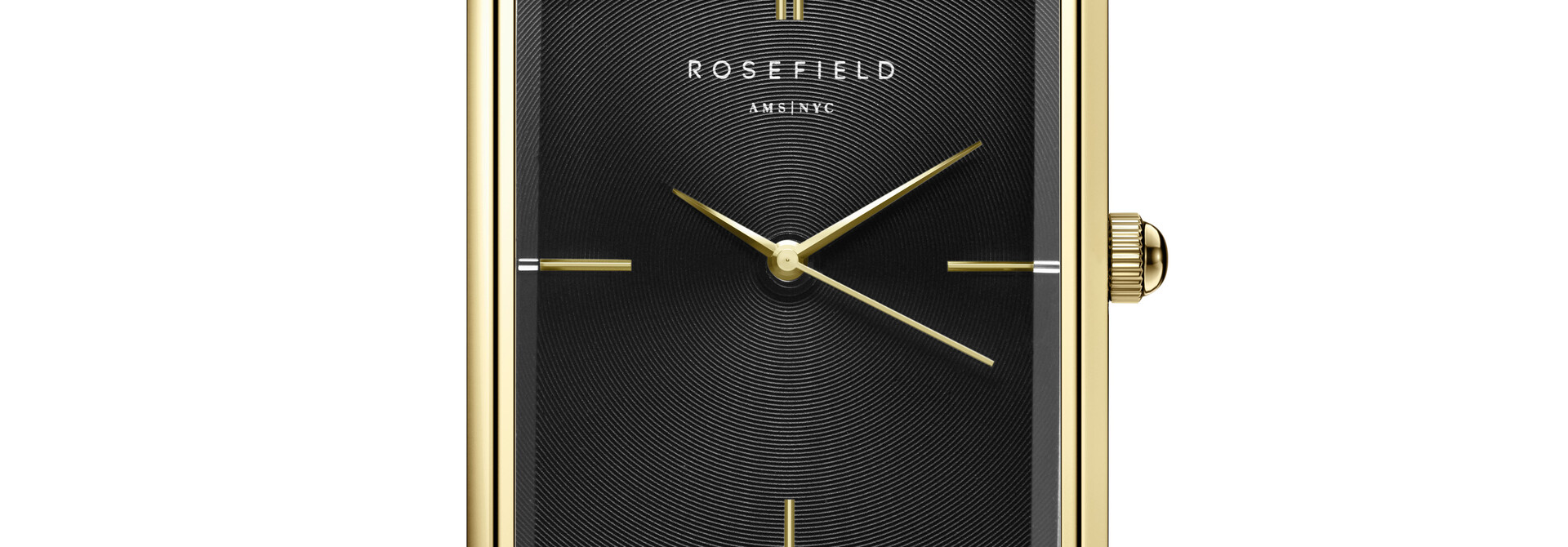 Rosefield Octagon horloge goudkleurig OBSSG-O47