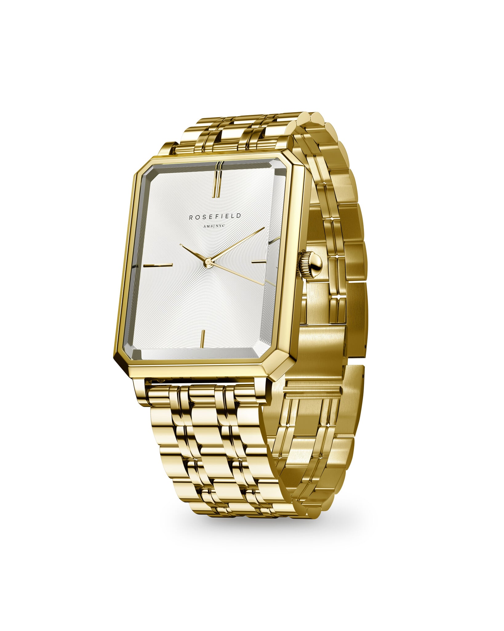 Rosefield Octagon horloge goudkleurig OCWSG-O40-1