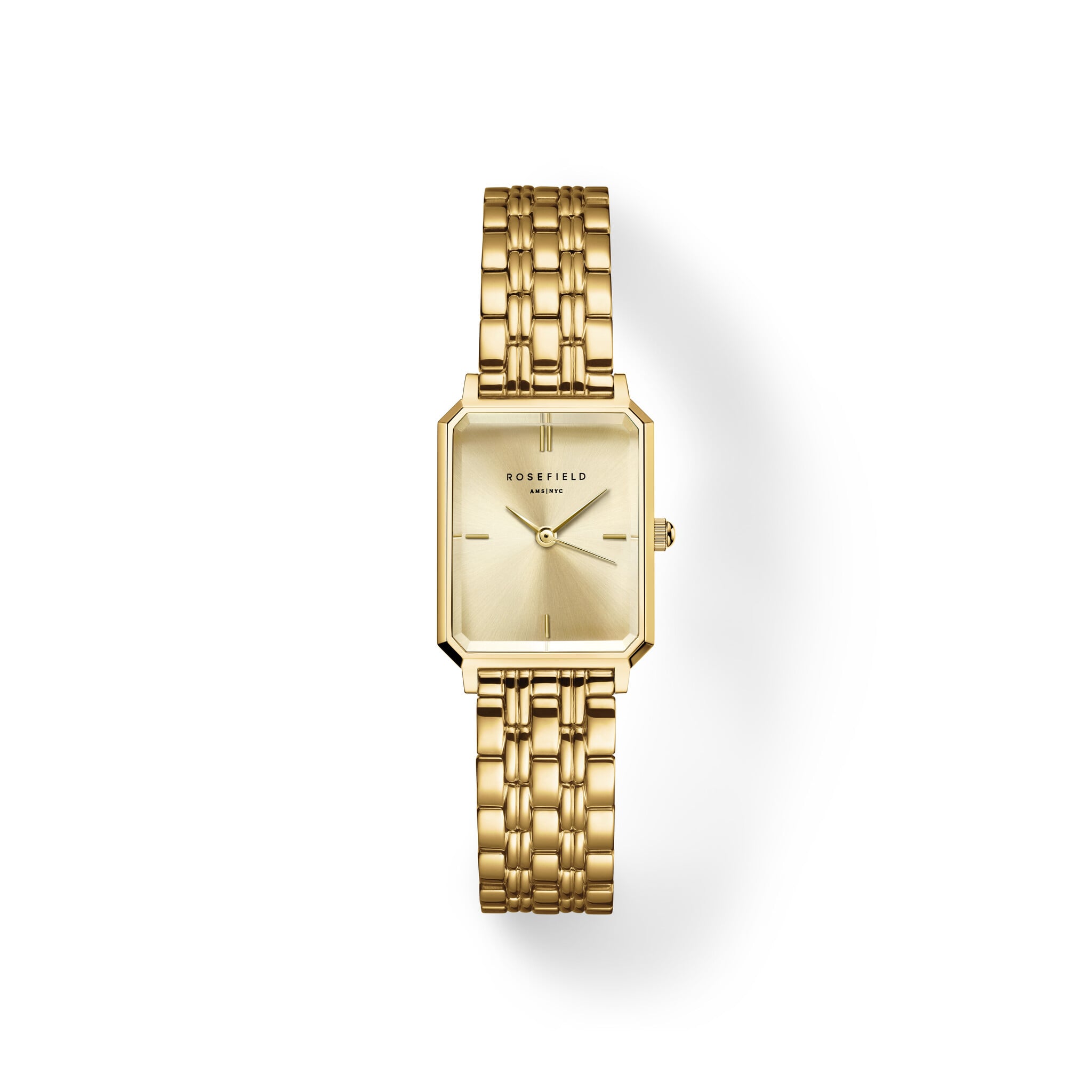 Rosefield Octagon XS horloge goudkleurig OCGSG-O82-1