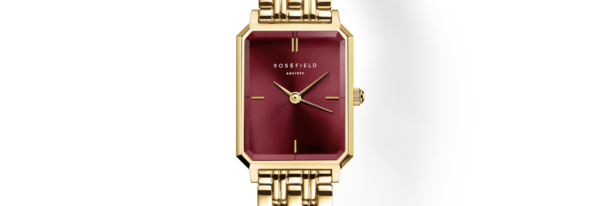Rosefield Octagon XS horloge goudkleurig OBGSG-O83