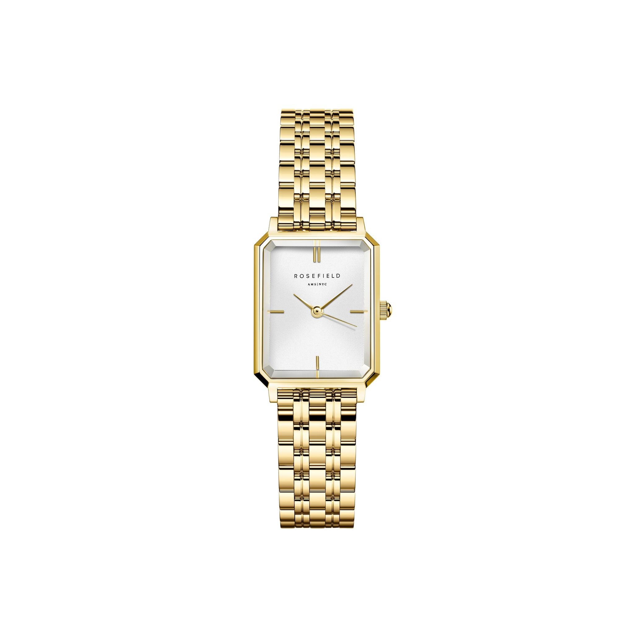 Rosefield Octagon XS horloge goudkleurig OWGSG-O60-1