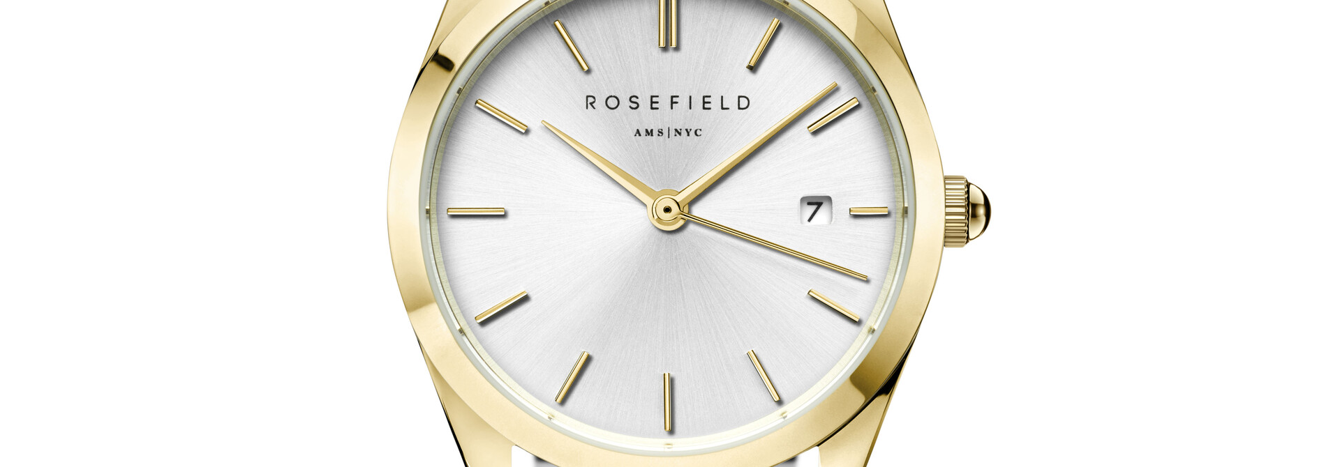 Rosefield Ace XS horloge zilver- en goudkleurig ASDSSG-A16