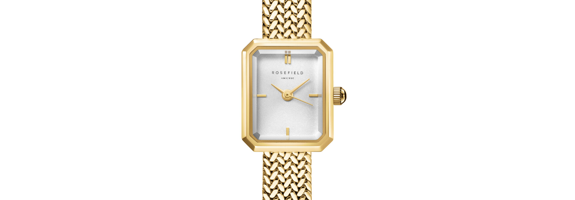 Rosefield Mini Octagon horloge goudkleurig MWGMG-M01