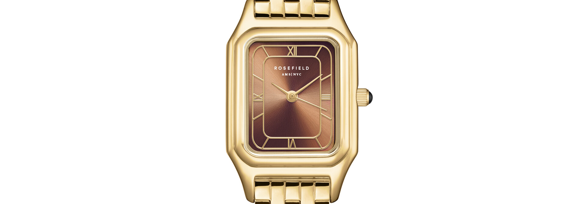 Rosefield Ivy horloge goudkleurig OCBGSG-OC05