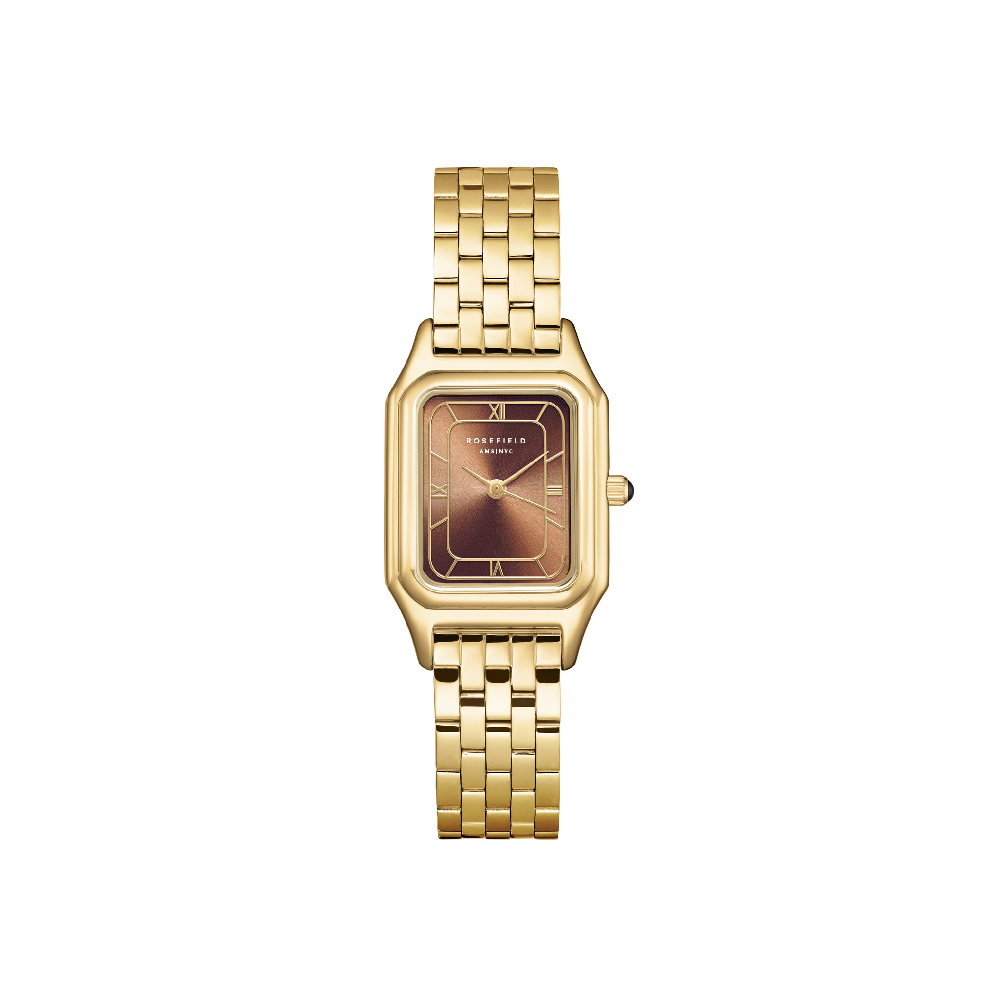 Rosefield Ivy horloge goudkleurig OCBGSG-OC05-3