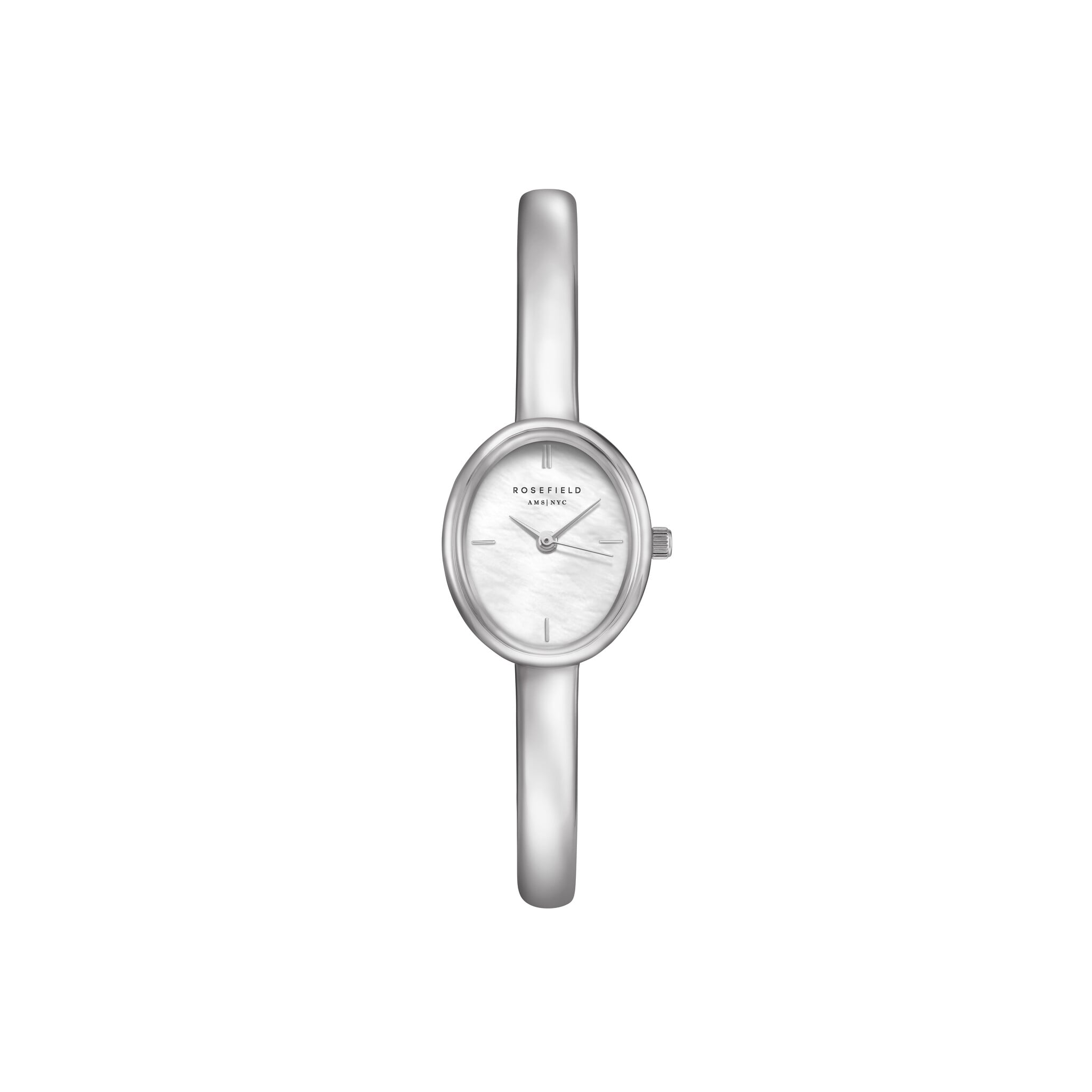 Rosefield Studio Bangle Small horloge zilverkleurig STWSSS-ST07-1