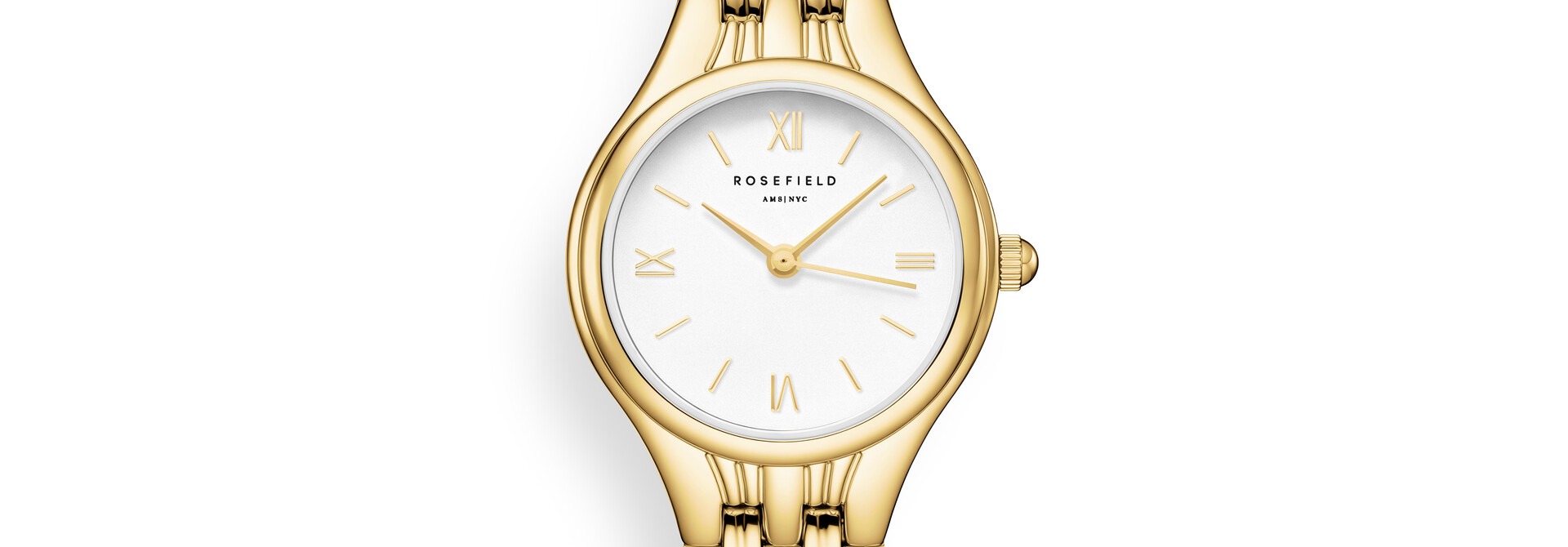 Rosefield Muse horloge goudkleurig MUWGSG-MU01