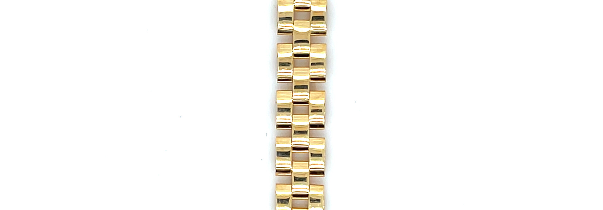 Armband roleksschakel glad met normale sluiting