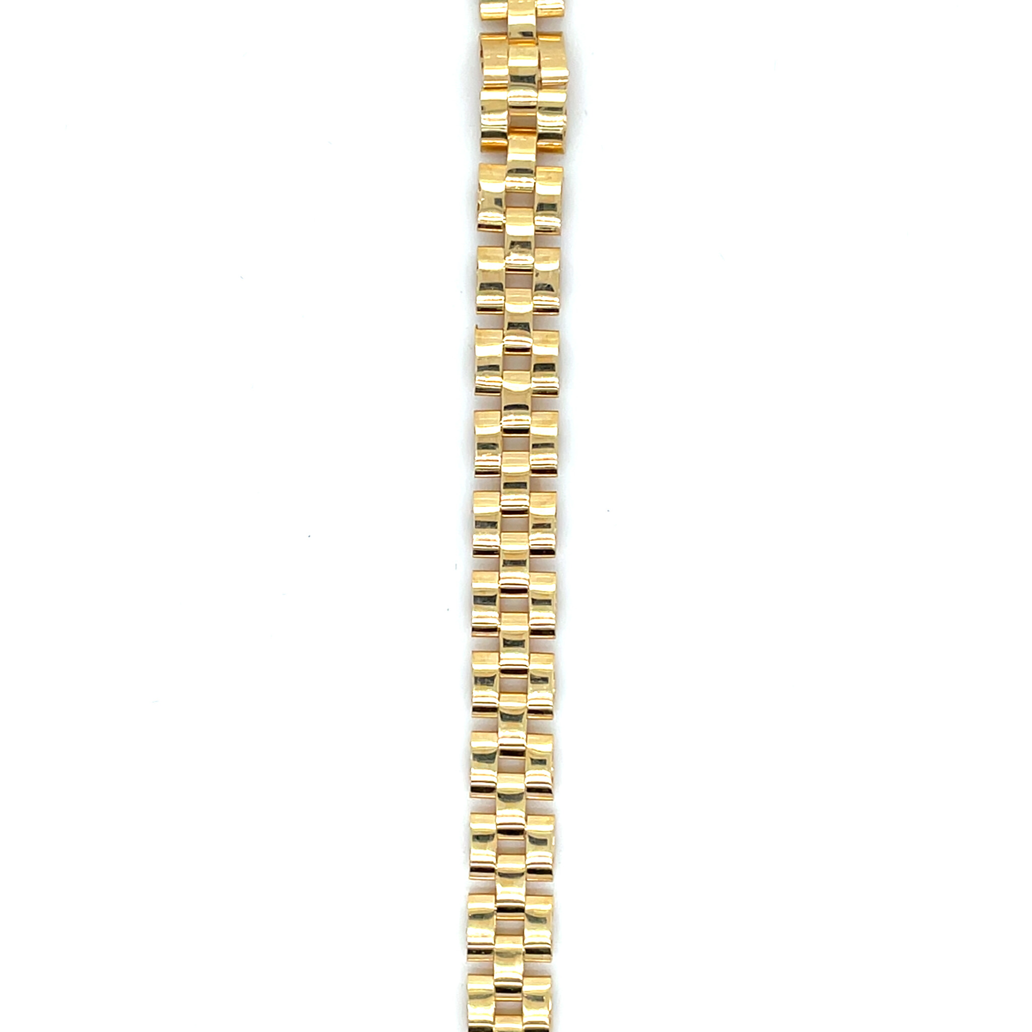 Armband roleksschakel glad met normale sluiting-1