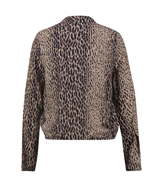 BABE - Abstract Leopard Blouse