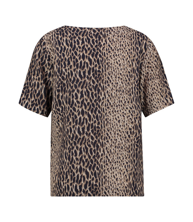 BERESA - Abstracte leopard top