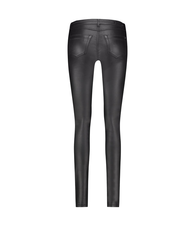 PEPPY - Gecoate black jeans
