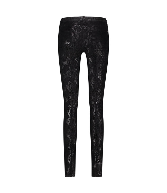 PARADISE SNAKE - High waist corduroy jeans