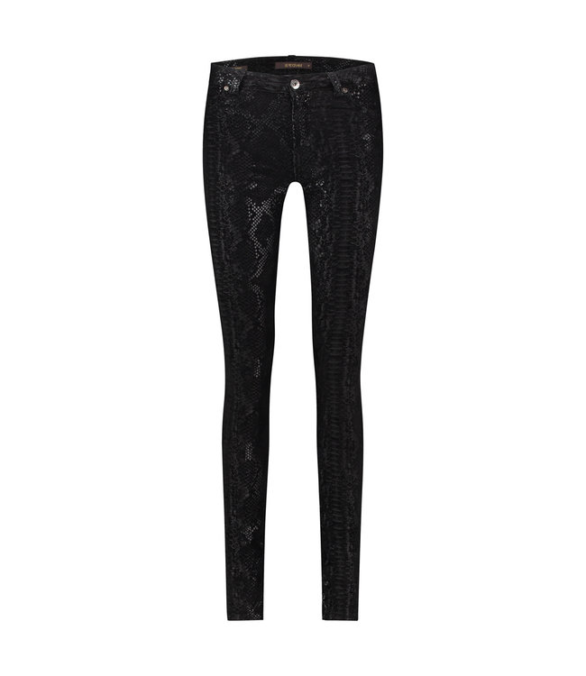 PARADISE SNAKE - High waist corduroy jeans