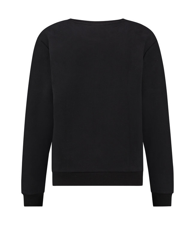 TOPPER - Zwarte basic SuperTrash sweater