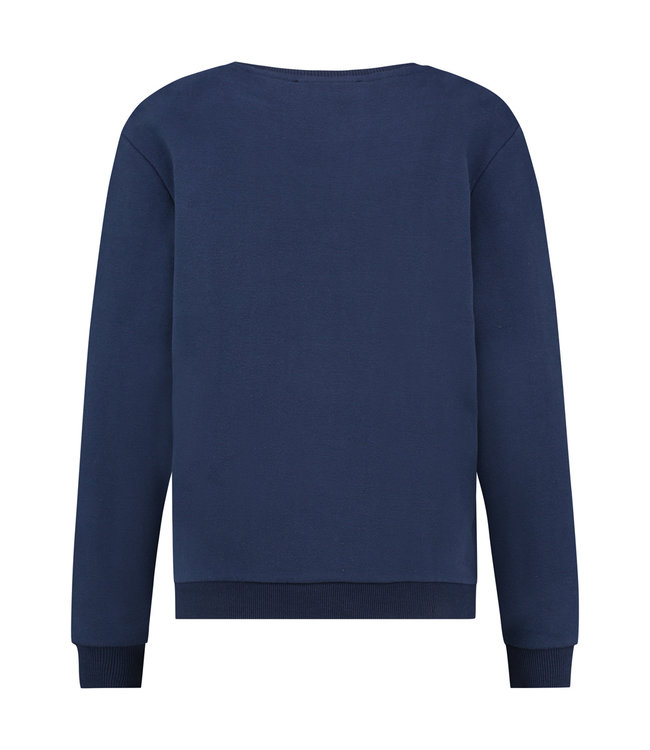 TOPPER - Navy basic SuperTrash sweater