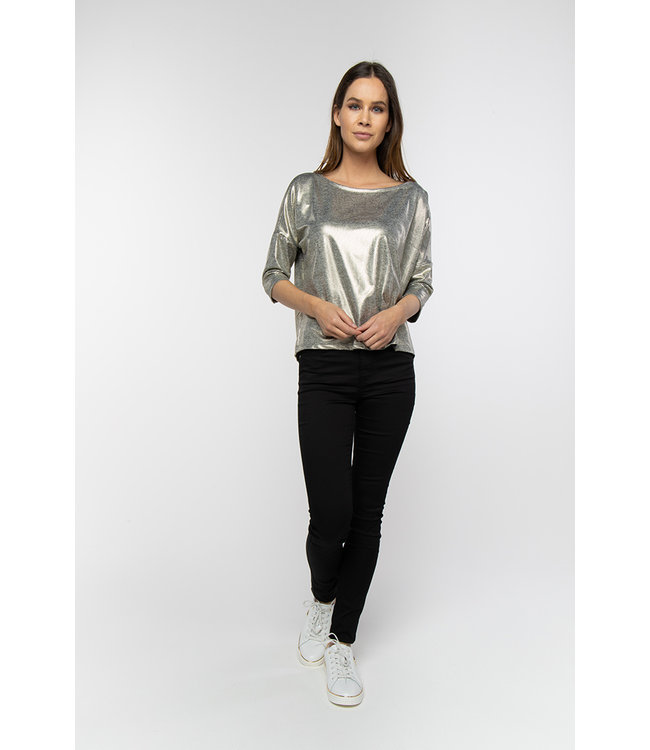 TODROS SHIMMER - Metallic top