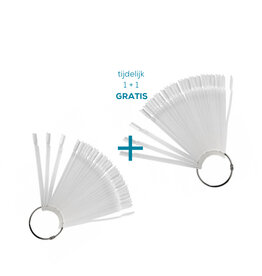 Nailtip Colorfan - 50 tips 1+1 GRATIS