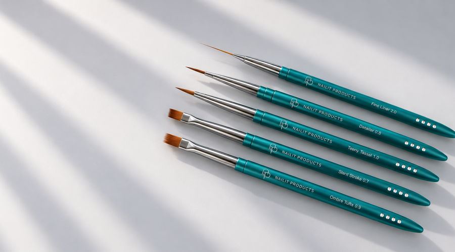 Nail art penselen: welk Nailit penseel gebruik je waarvoor?