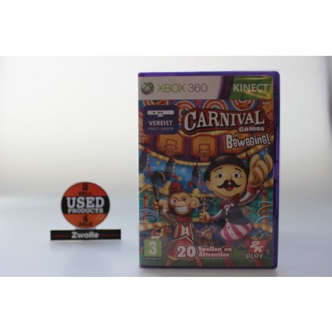 Carnaval games in beweging Xbox 360 Game