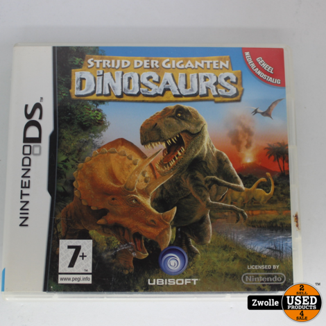 DS spel strijd der giganten Dinosaurs