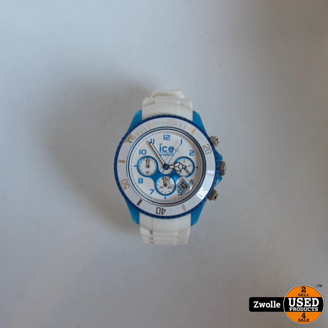 accessoires Arashigaoka Gemeenten ICE watch | wit met blauw - Used Products Zwolle