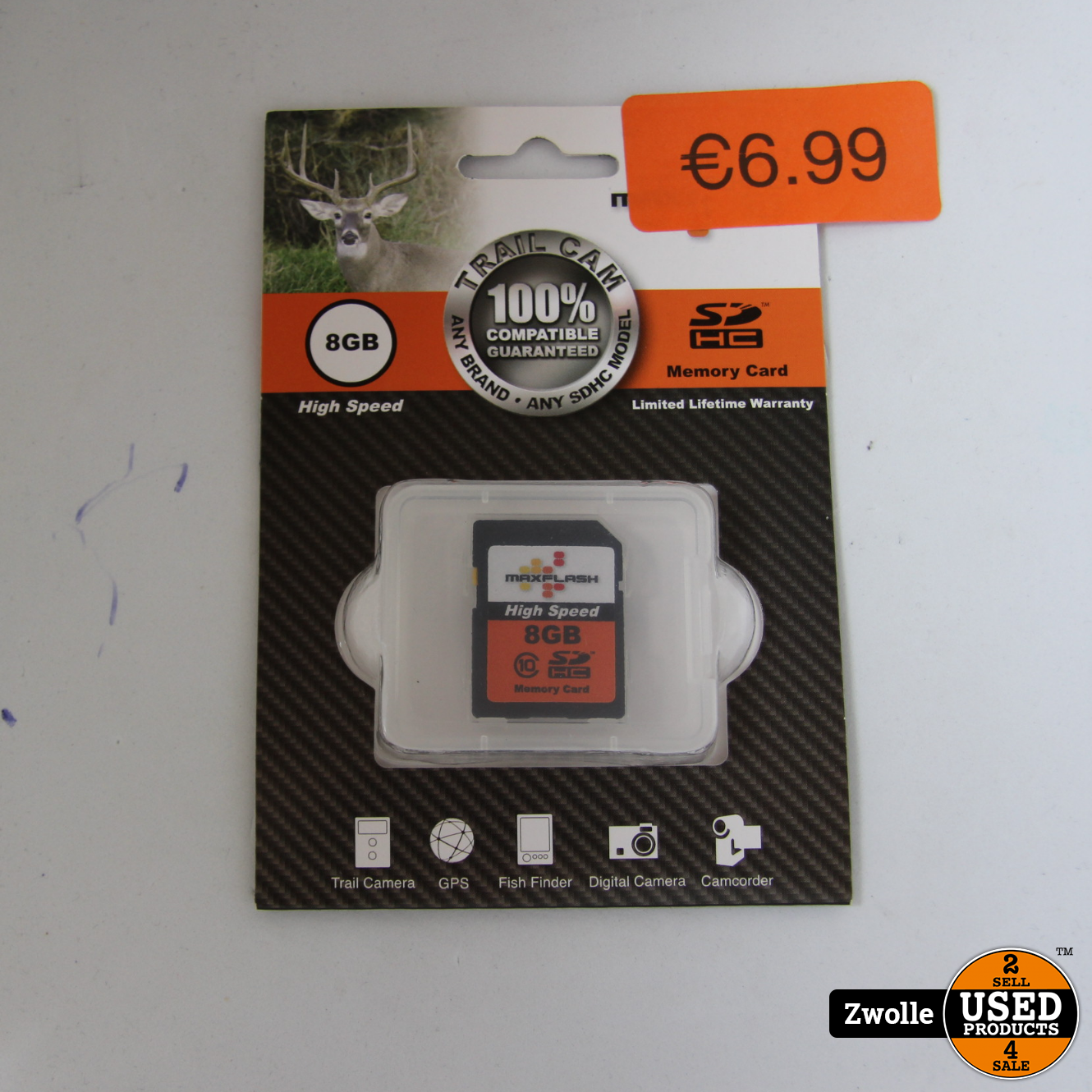 Installatie Billy Inzichtelijk overig 8GB SD kaart || nieuw - Used Products Zwolle