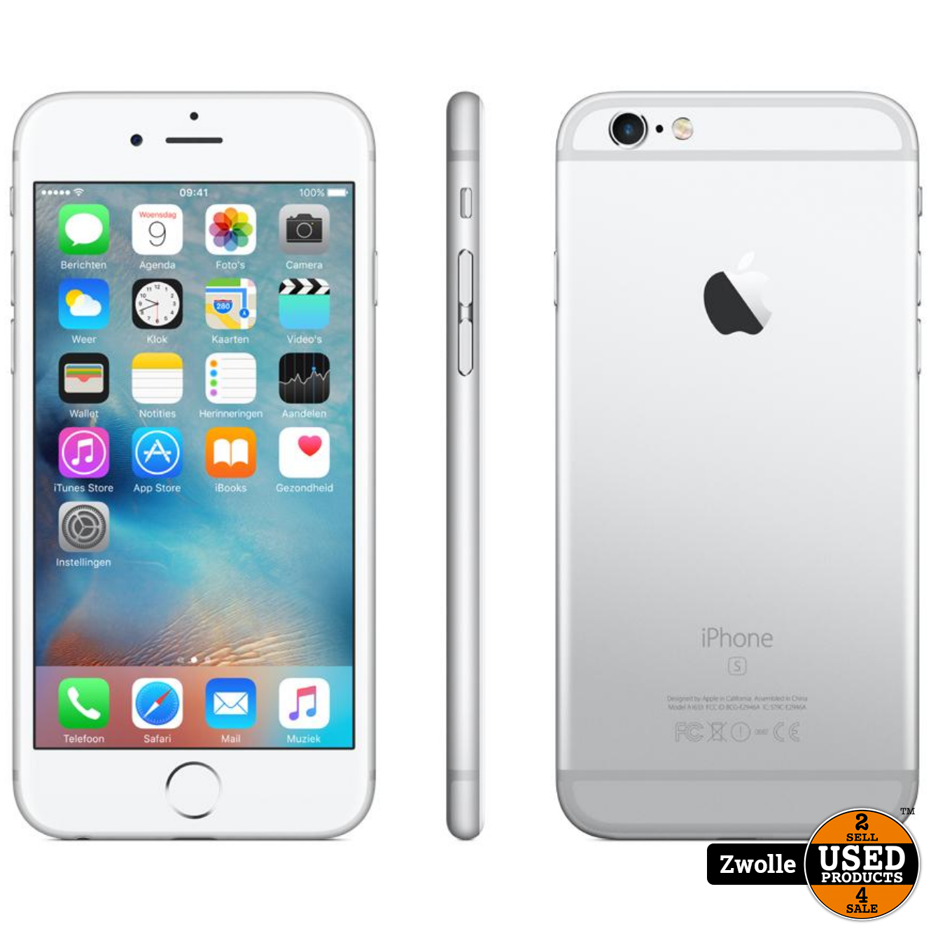 Iphone Iphone 6s Wit 16 Gb 80 Used Products Zwolle