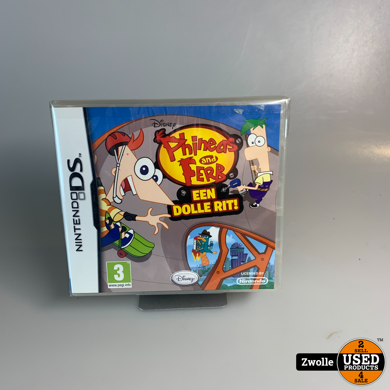 Regan Afm Springen nintendo Nintendo DS Game | Phineas and Ferb - een dolle rit - Used  Products Zwolle