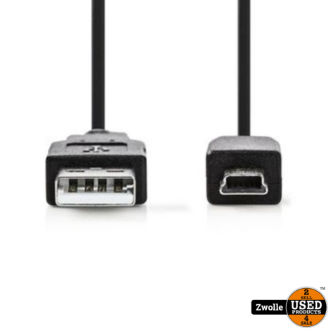 CCGP60300BK20 | Nedis USB 2.0-Kabel | A Male - Mini 5-Pins Male |